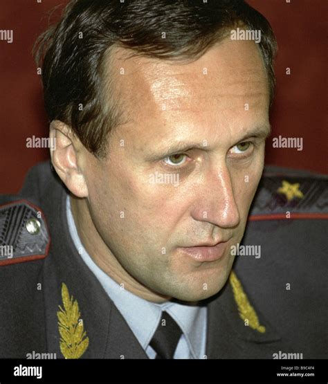 Police Major General Nikolai Kulikov chief of the Moscow Police ...