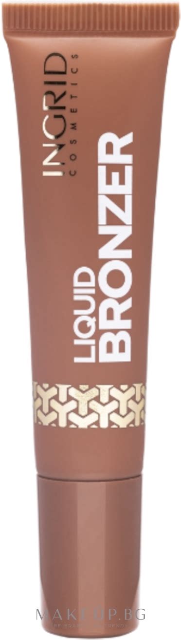 Ingrid Cosmetics Liquid Bronzer - Течен бронзант за лице | Makeup.bg