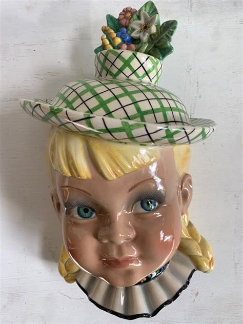 Elena Scavini Lenci - Lenci - Girl's head (1) - Ceramic - Catawiki