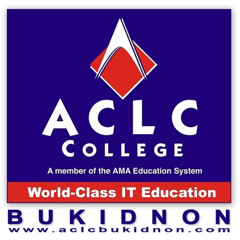 official website  aclc college  bukidnon log