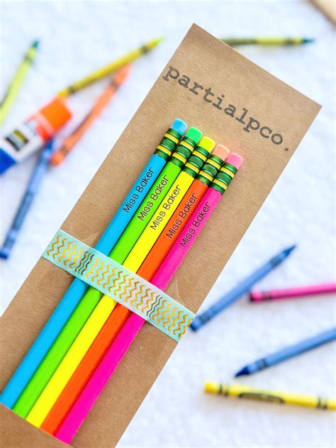 Personalized Pencils, Pencils With Name, Engraved Pencils, Personalized ...