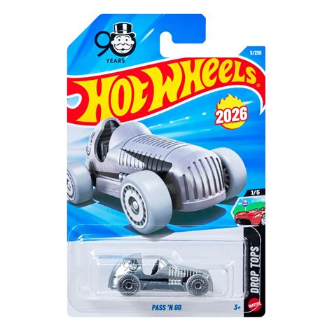 Hot Wheels Pass ‘N Go Announced For Monopoly's 90th Anniversary