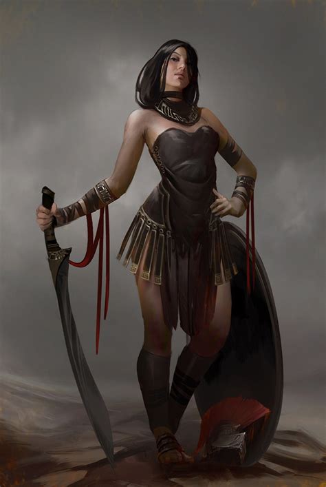 Download Fantasy Woman Warrior Art