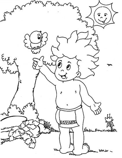 Curupira Para Pintar - Desenhos para colorir: Curupira. Curupira para pintar - Escola Kids