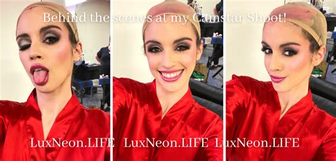 My experience shooting to be June 2020's Camstar - Lux Neon