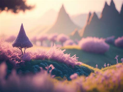 Exploring an Otherworldly Fantasy Landscape with Mystical, Ai ...