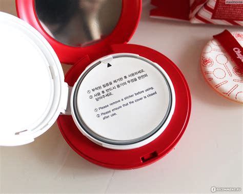 Тональная основа-кушон Chupa Chups Candy Glow Cushion SPF50+ - «Кушон ...