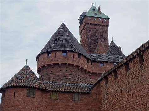 Visiting the Haut Koenigsbourg castle in Alsace