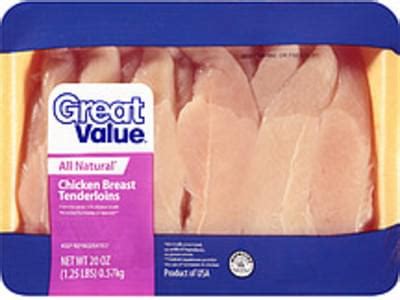 Tyson Uncooked, Breaded Chicken Breast Tenderloins - 48 oz, Nutrition ...