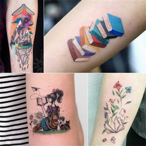 Тату Книга - Идеи Татуировки для Любителей Чтения | Tattoo-ideas.ru