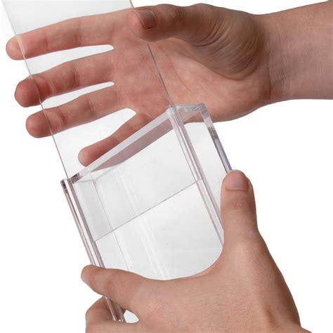 3-Deck Playing Card Display Case - Clear Acrylic Playing Card Display