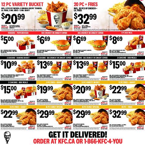 Summer Coupons are Here Ontario! at KFC