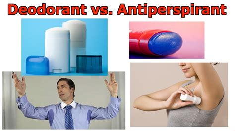 Deodorant vs. Antiperspirant - YouTube