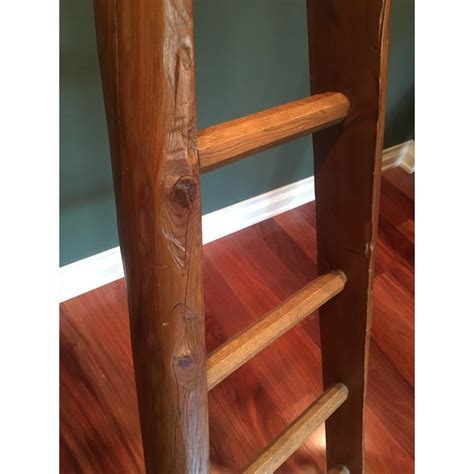 Antique Cherry Picking Ladder | Chairish