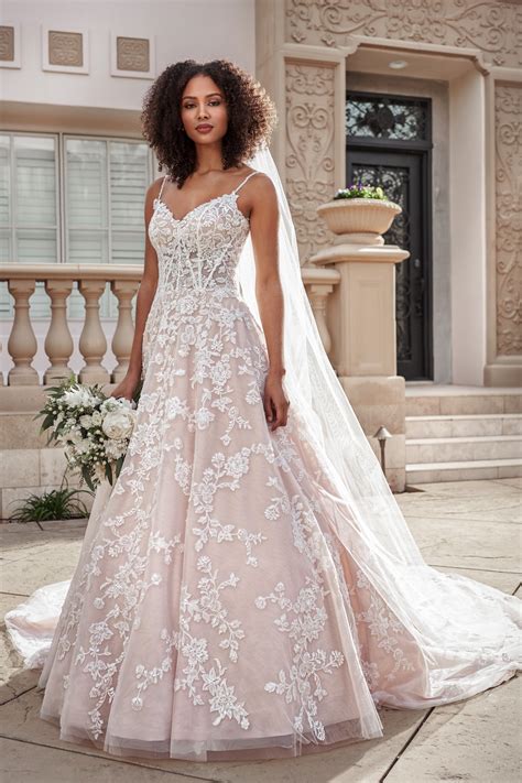 Corset wedding dress with straps 60 photos - Astyledwedding.com