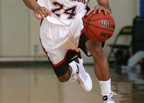 dribbling  basketball