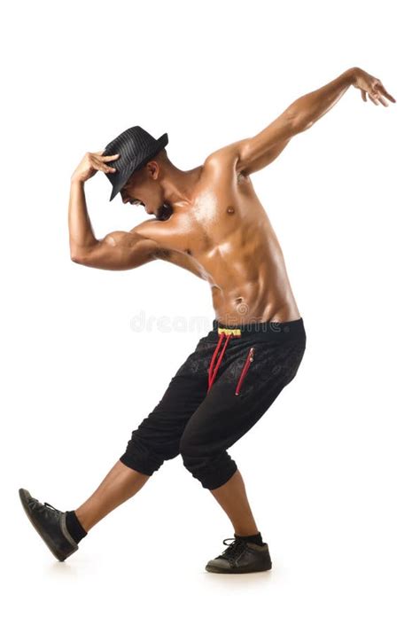 funny dancer  white stock photo image  motion dancing