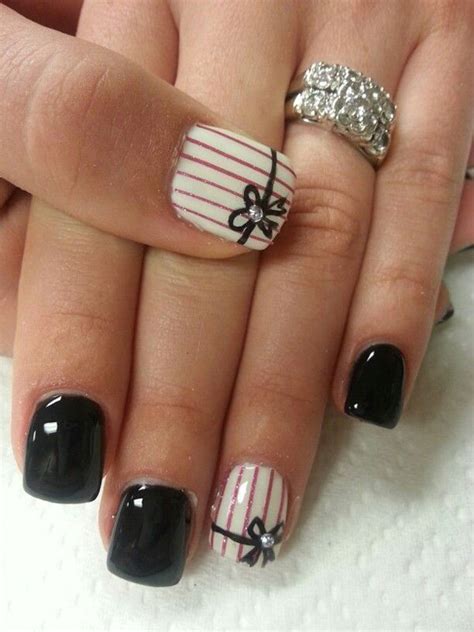 50 Boldest Black Nail Designs to Stand Out of The Crowd