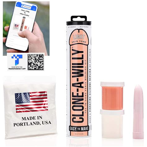 Clone A Willy Kit with - VIBRATOR - Penis Cloning - Home Made Dildo Kit