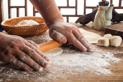 Premium Photo | Step by step process of making home-made dumplings