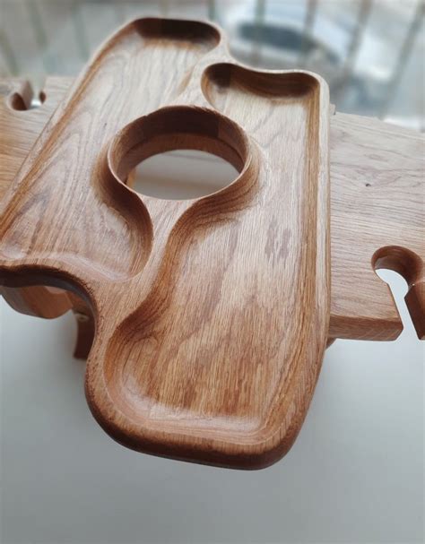 Винный столик из массива дуба | Wood crafts, Wood cookies, Wood design