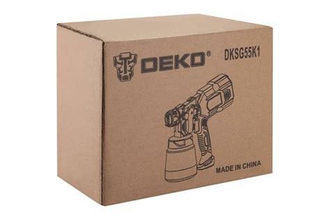 Электрический краскопульт DEKO DKSG55K1 HVLP 018-1043 - выгодная цена ...