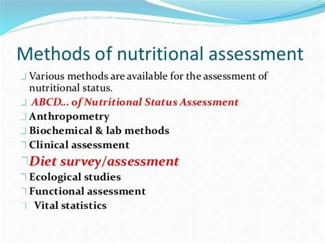 What Does Abcd Mean In Nutrition Evaluation - Nutrition Pics