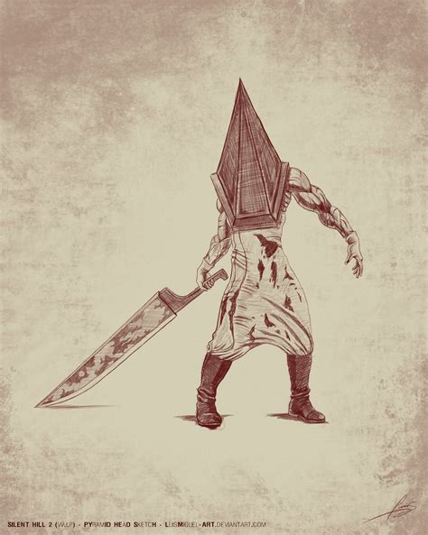 ArtStation - Silent Hill 2 (W.I.P.) - Pyramid Head Sketch