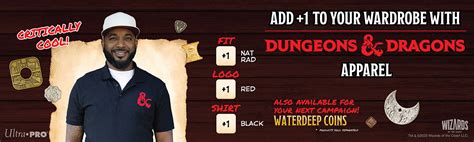 Dungeons & Dragons Apparel | Ultra PRO International