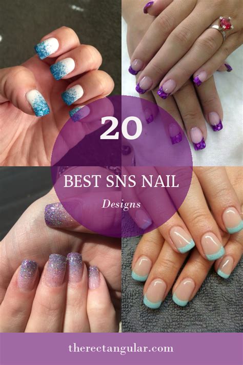 20 Best Sns Nail Designs - Home, Family, Style and Art Ideas