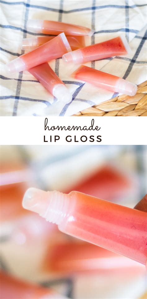 how to make lip gloss at home