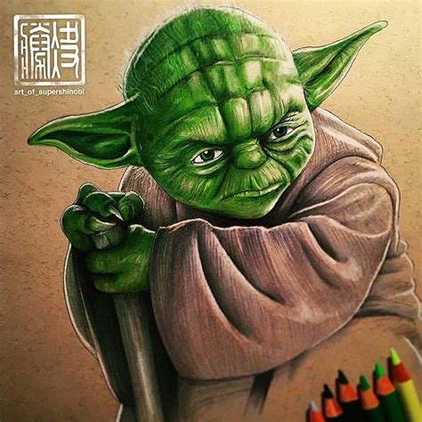 Yoda Pencil Drawing at PaintingValley.com | Explore collection of Yoda ...