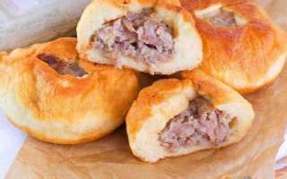 Беляши с мясом - пошаговый фото рецепт, как приготовить на дрожжах