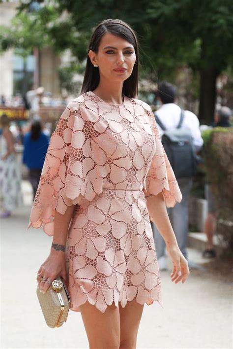 KELLY PIQUET Arrives at Elie Saab Haute Couture/Spring Summer 23/24 ...