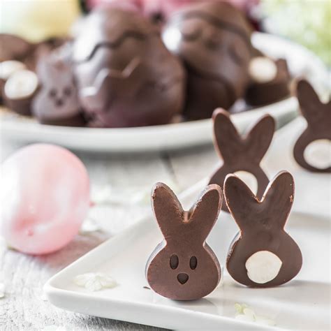 Easy To Make Perfect Mini Chocolate Easter Bunnies