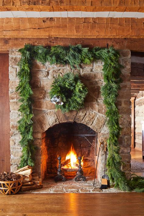 Deco Mesh Ideas For Fireplace Mantel