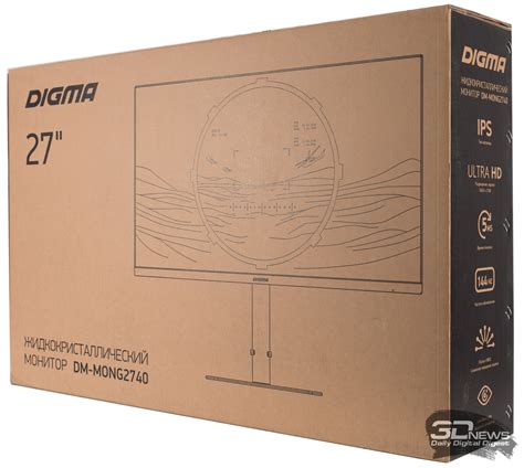 Обзор игрового 4K-монитора DIGMA Gaming DM-MONG2740: 144 Гц, недорого ...