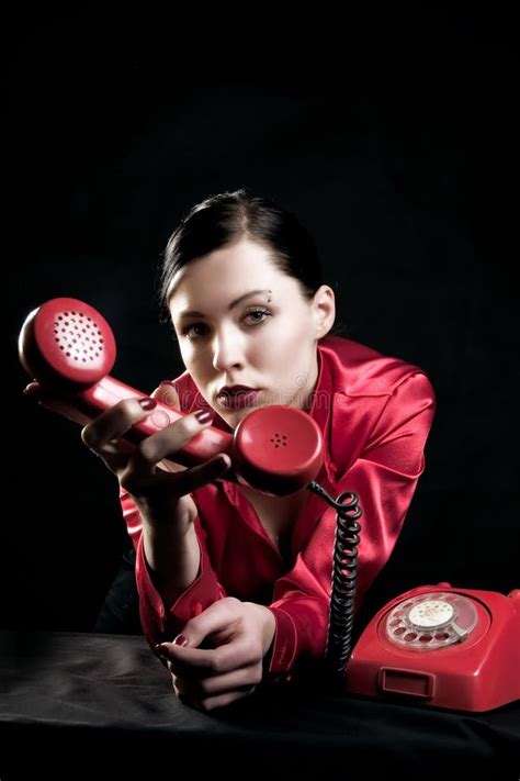 Take a call stock photo. Image of female, beautiful, communication ...