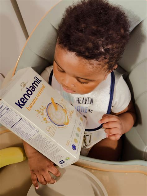 banana porridge baby cereal baby porridge kendamil