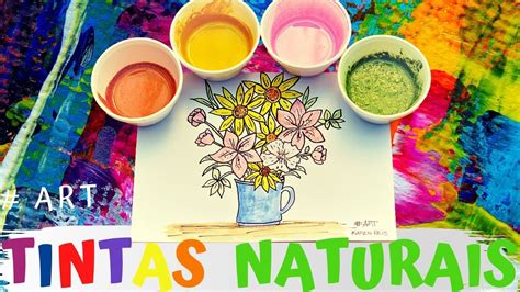 Como Fazer Tinta Natural