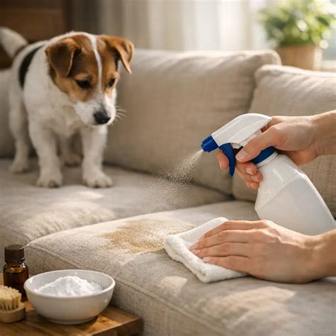 Como Tirar Xixi De Cachorro Do Sofa