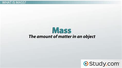 Distinguishing Between Inertia and Mass - Lesson | Study.com