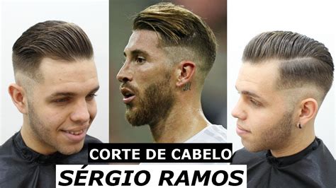 Corte De Jogador De Futebol - Como Fazer Corte Degradê Inspirado No Jogador De Futebol Sérgio Ramos ...