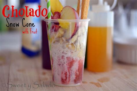 sweet  salado cholados colombian snow cones  shaved ice  fruit