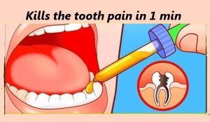 how to stop tooth pain fast at home