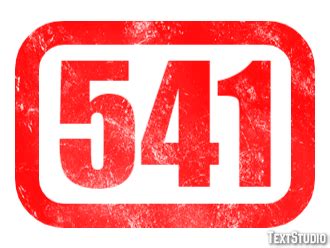 541 Text Effect and Logo Design Number