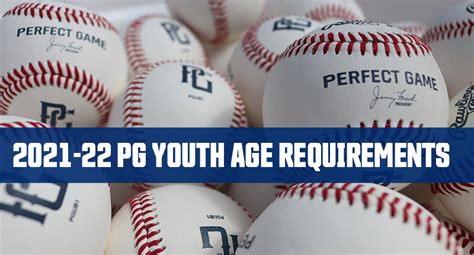 PG Youth National Age Requirements - Fall '21/Spring '22 Season ...