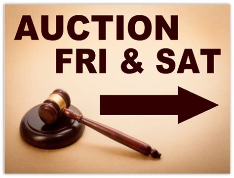 Auction 101 | Auction Sign Templates