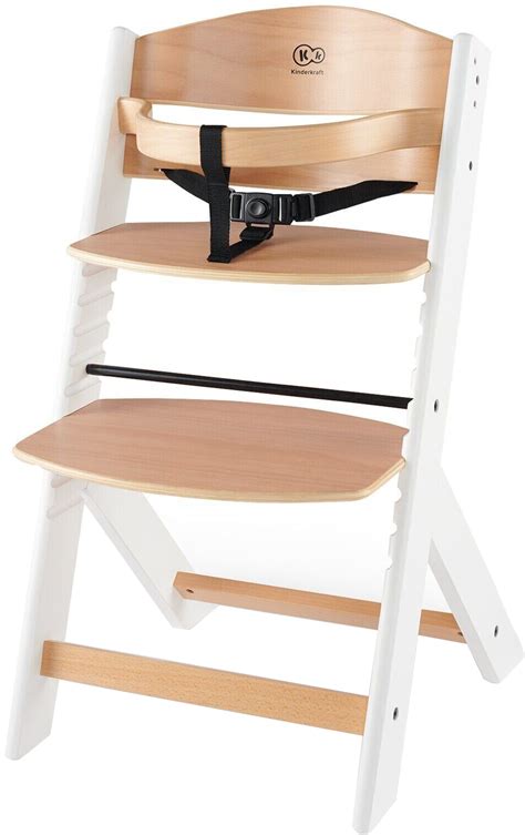 Стульчик для кормления Kinderkraft Enock White Wood (5902533915088 ...