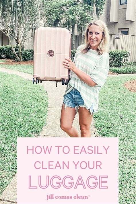 how to clean cloth luggage